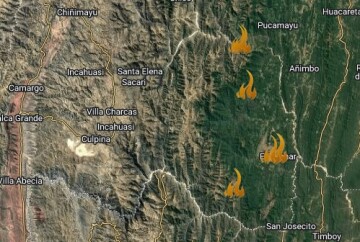 Incendios se localizan en El Palmar de Culpina