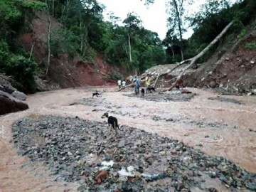 Sedcam: Rehabilitación del camino hacia El Palmar estará hasta fin de mes