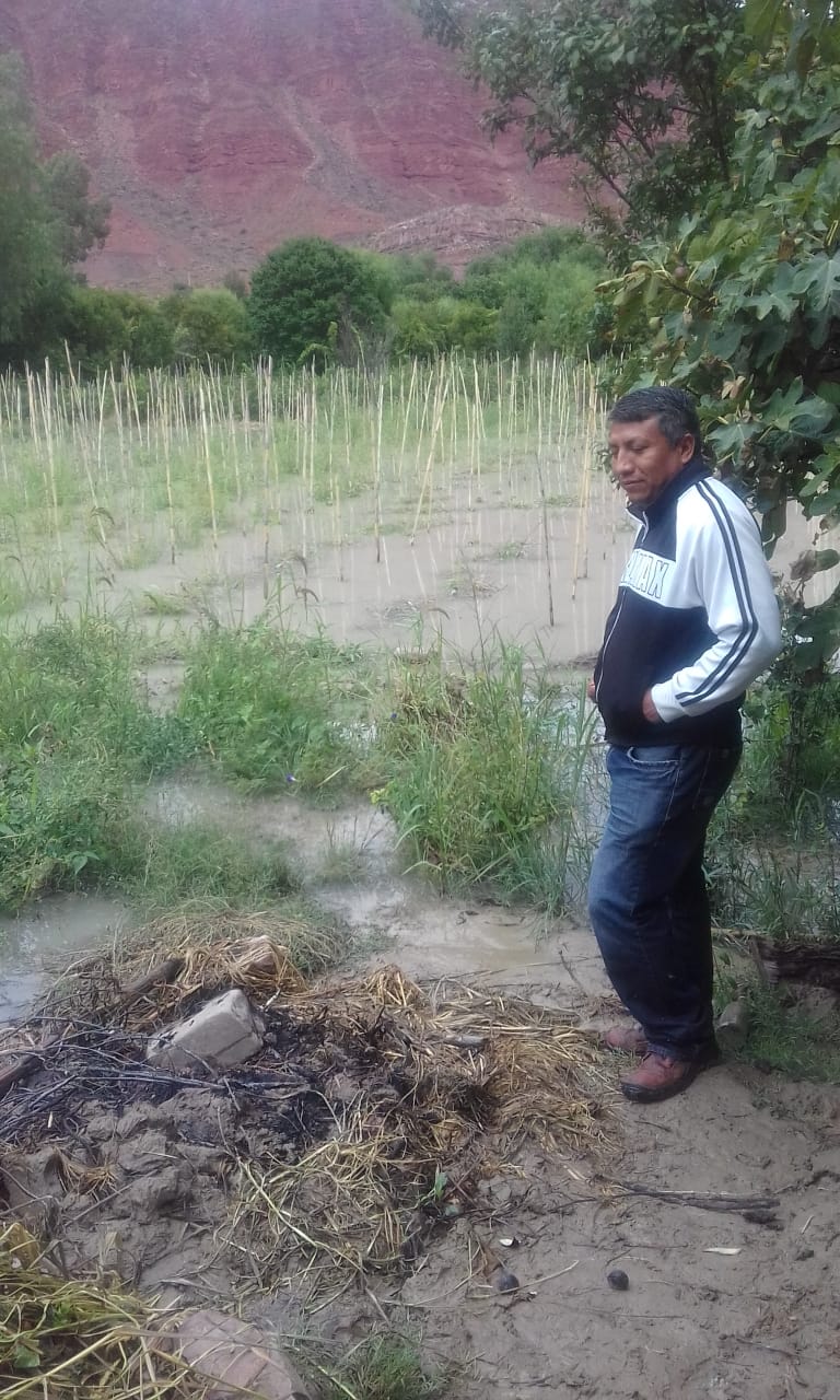 Crece el Río Chico e inunda dos comunidades en Camargo