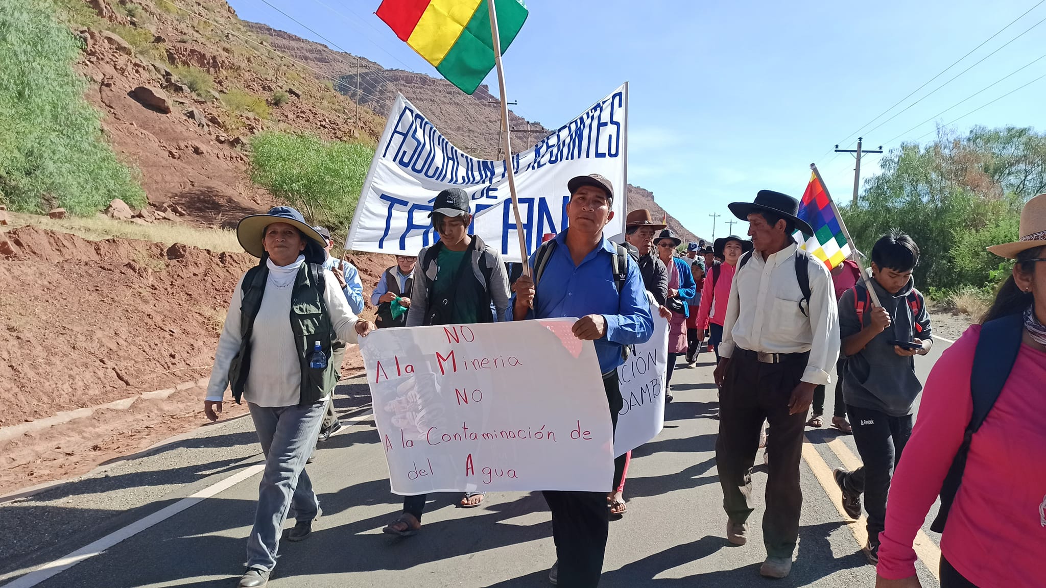 Las Carreras y Villa Abecia exigen la presencia de autoridades de medio ambiente